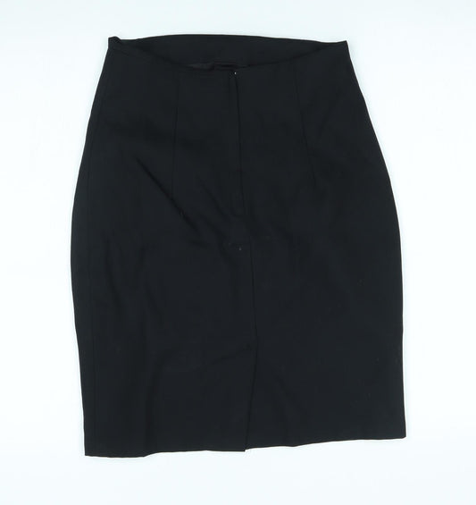 MARK ONE Womens Black   Straight & Pencil Skirt Size 12