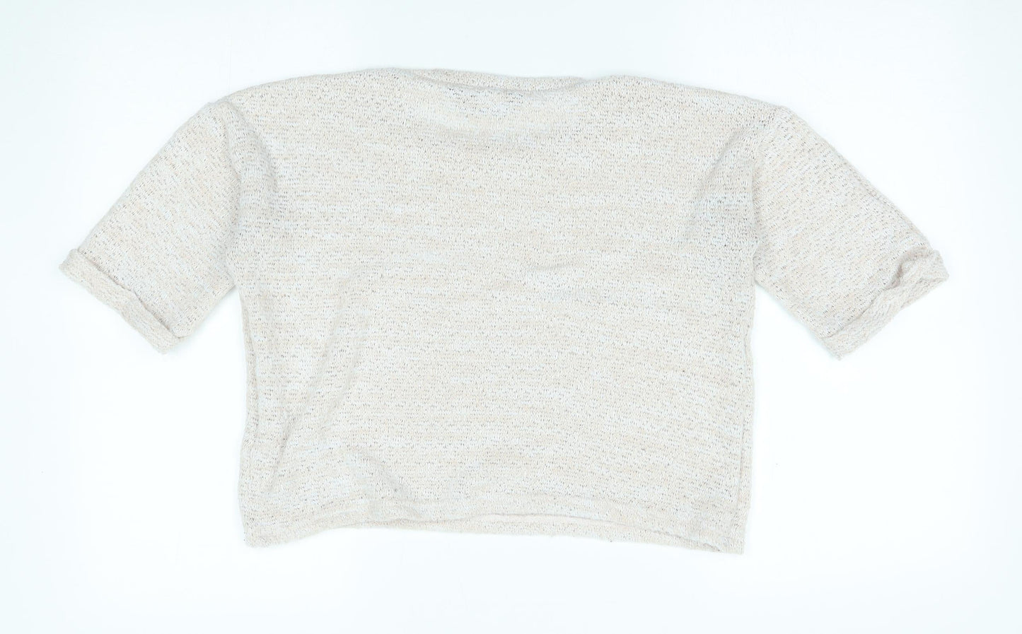 Dorothy Perkins Womens Beige   Pullover Jumper Size 8  -