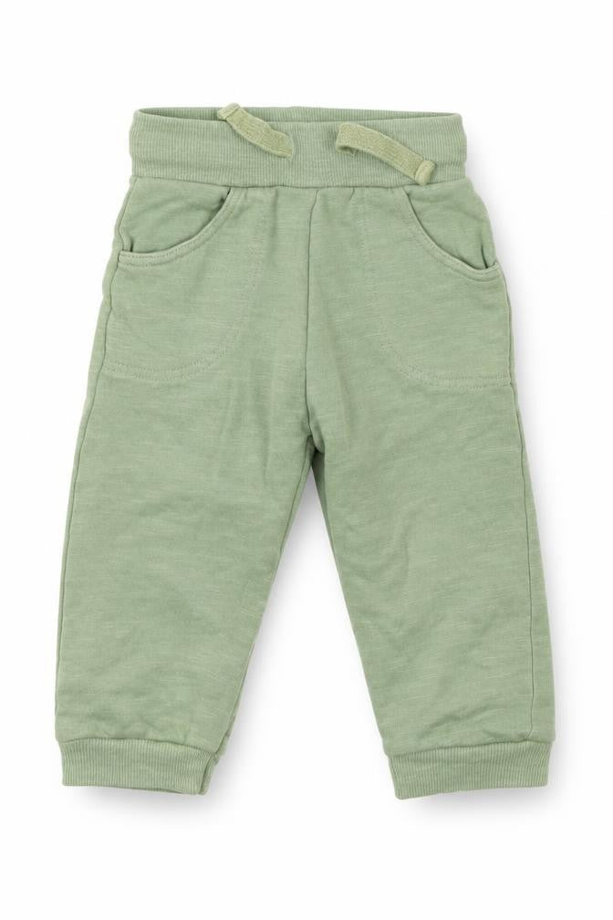 Front view of Matalan Baby Green sweatpants, size 9, Months