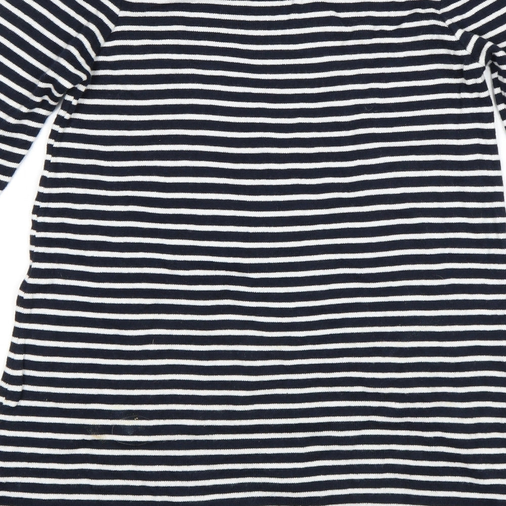 George Girls Multicoloured Striped  Jumper Dress  Size 7-8 Years