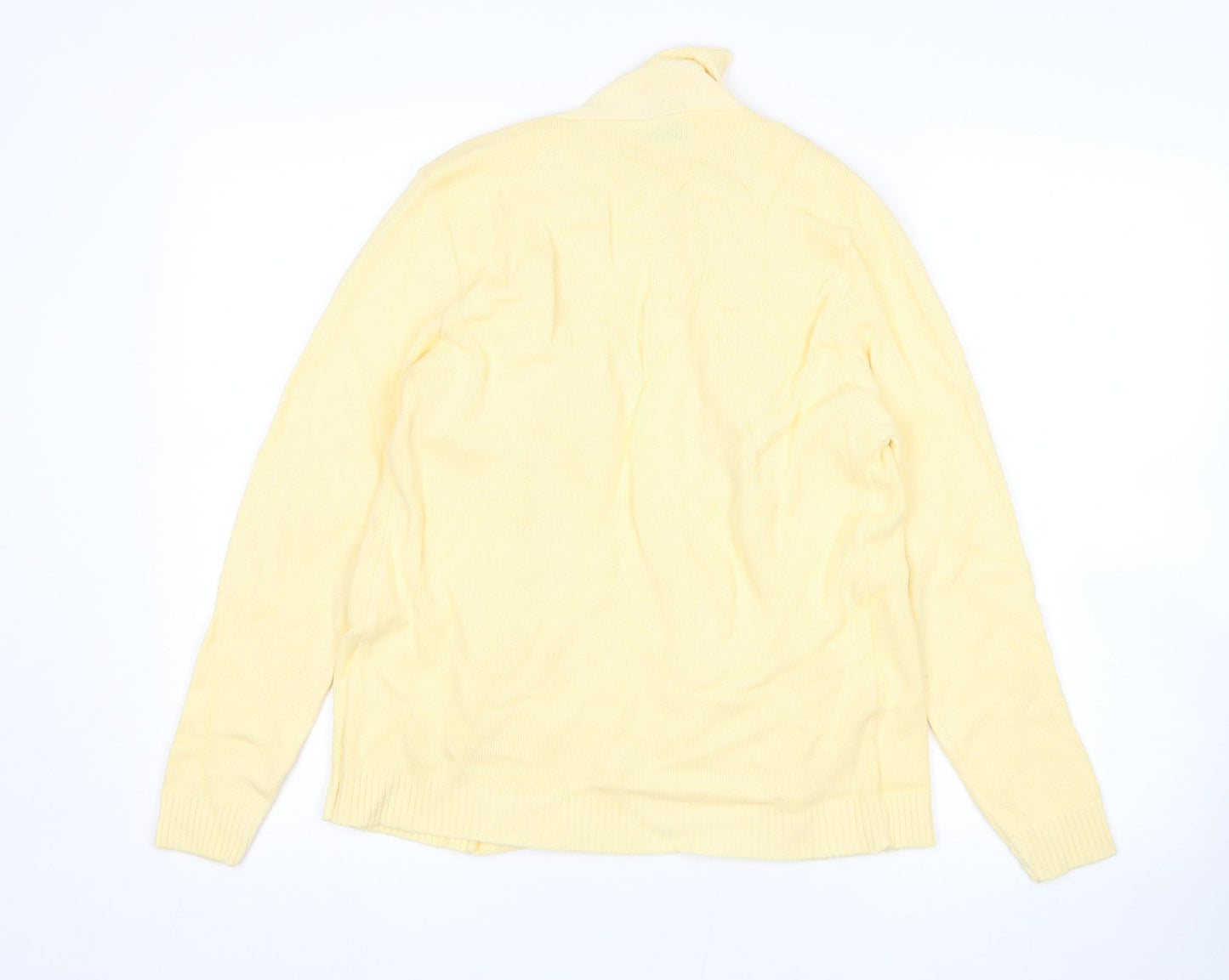 Lizzi Clarke Womens Yellow   Pullover Jumper Size M