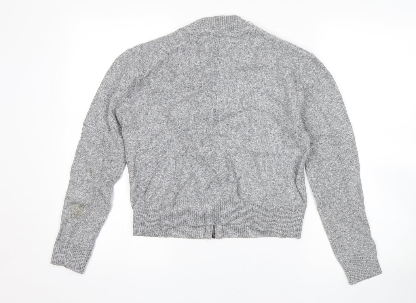 Red Herring Womens Grey   Full Zip Jumper Size 12