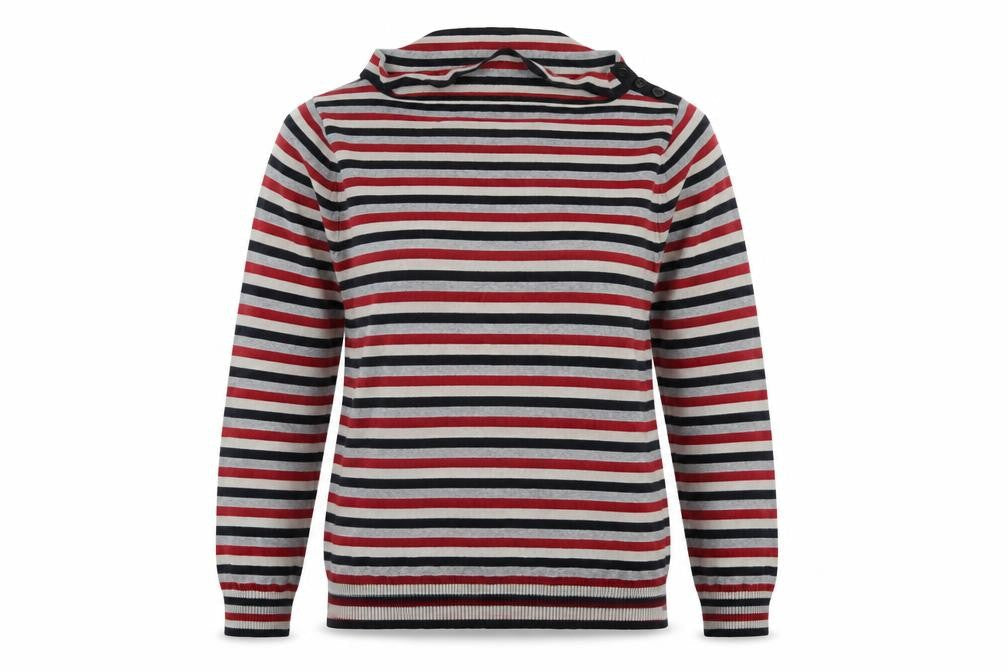 Warehouse Womens Multicoloured Striped  Pullover Jumper Size 10