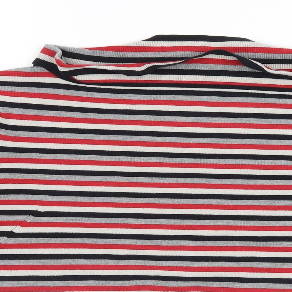 Warehouse Womens Multicoloured Striped  Pullover Jumper Size 10