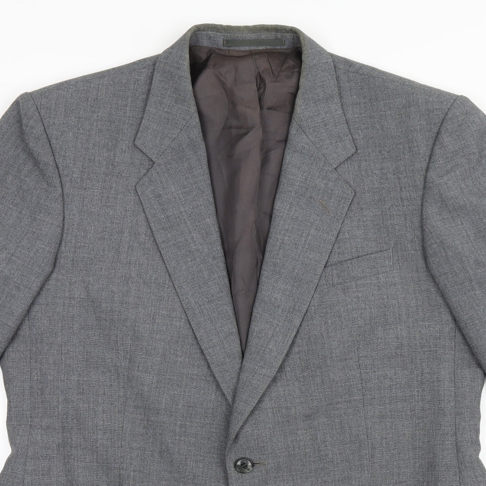 StMichael Mens Grey   Jacket Suit Jacket