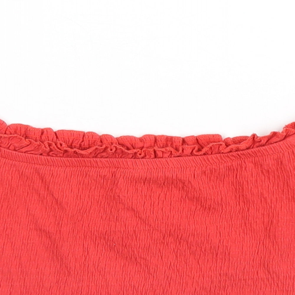 New Look Womens Red   Basic Tank Size 8