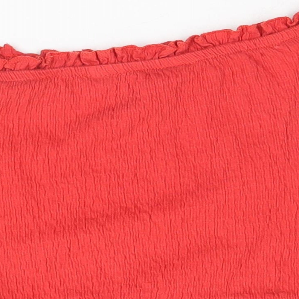 New Look Womens Red   Basic Tank Size 8