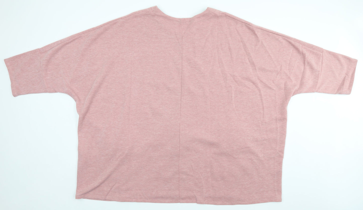 Preworn Womens Grey   Pullover Jumper   - Flowers