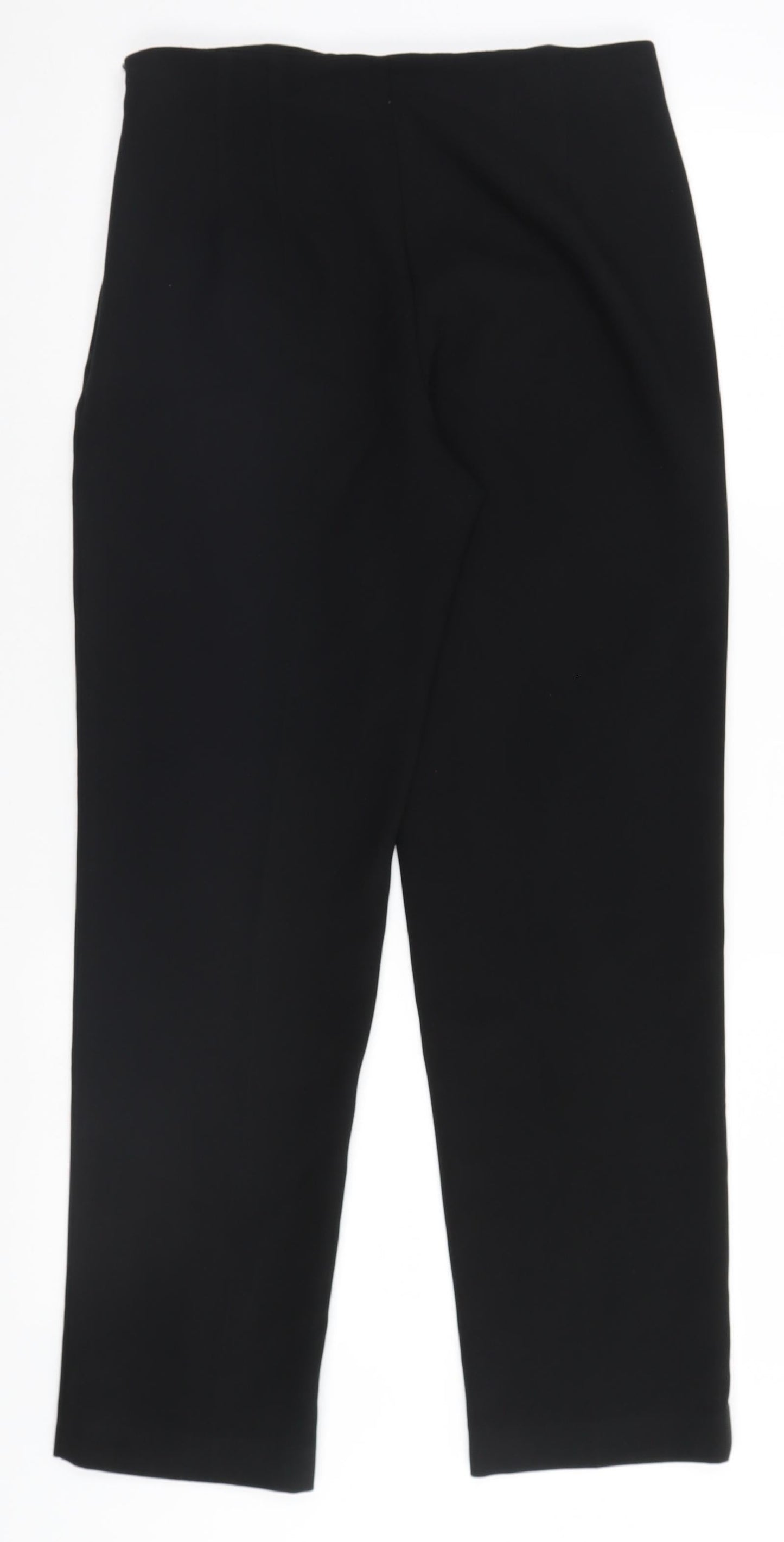 Marks and Spencer Womens Black   Trousers  Size 8 L28 in