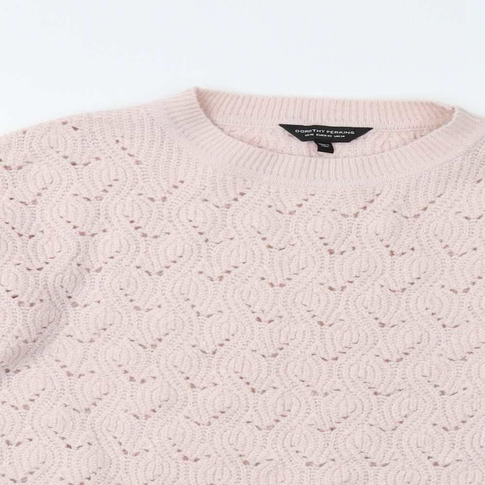 Doro Womens Pink   Pullover Jumper Size 14