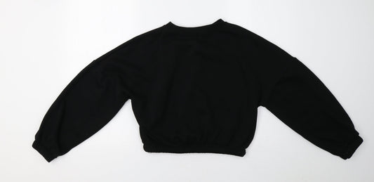 Primark Womens Black   Pullover Sweatshirt Size XS