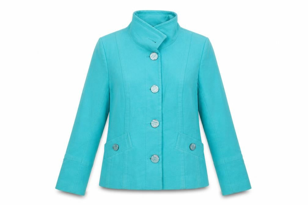 Debenhams Womens Green   Overcoat Coat Size 12