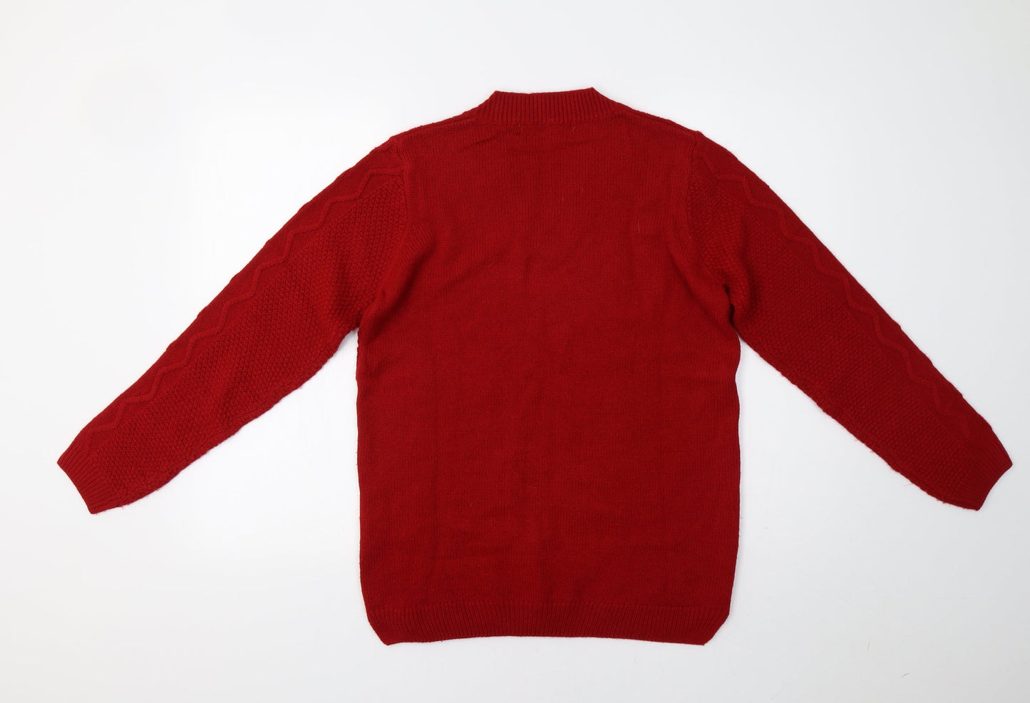 Isle Womens Red   Pullover Jumper Size S