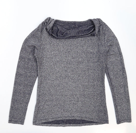 Preworn Womens Silver   Basic T-Shirt Size S