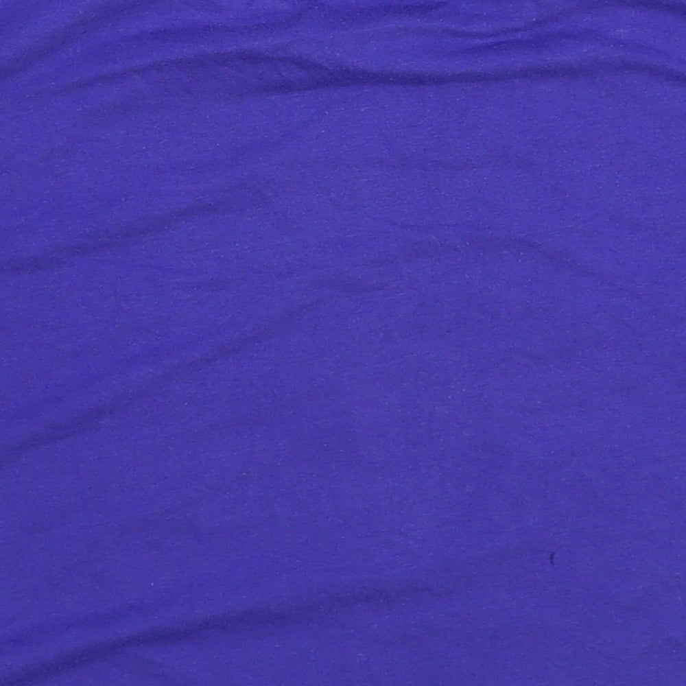 Preworn Womens Blue   Ringer T-Shirt Size L
