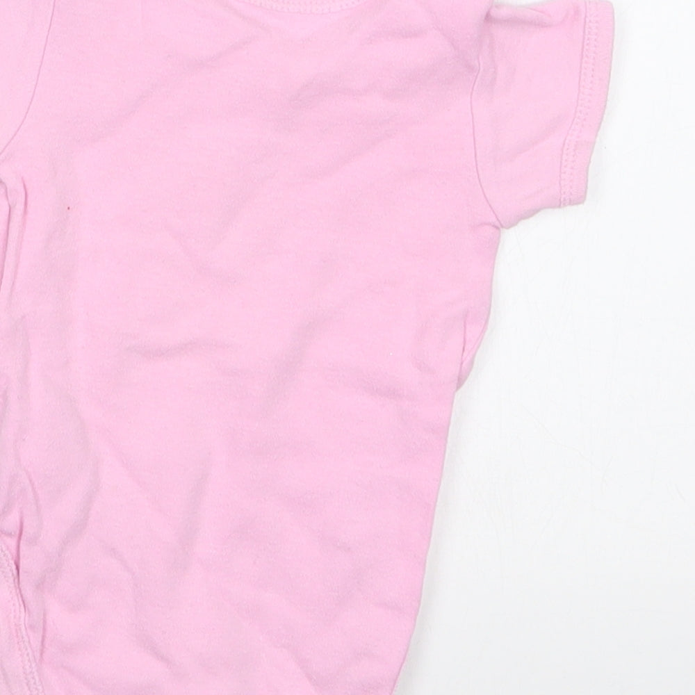 Earlydays Girls Pink   Babygrow One-Piece Size 0-3 Months