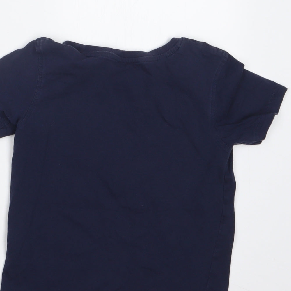 George Boys Blue   Basic T-Shirt Size 4-5 Years