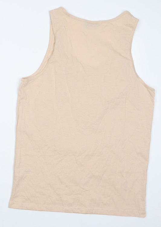 ASOS Mens Pink    T-Shirt Size S  - Long