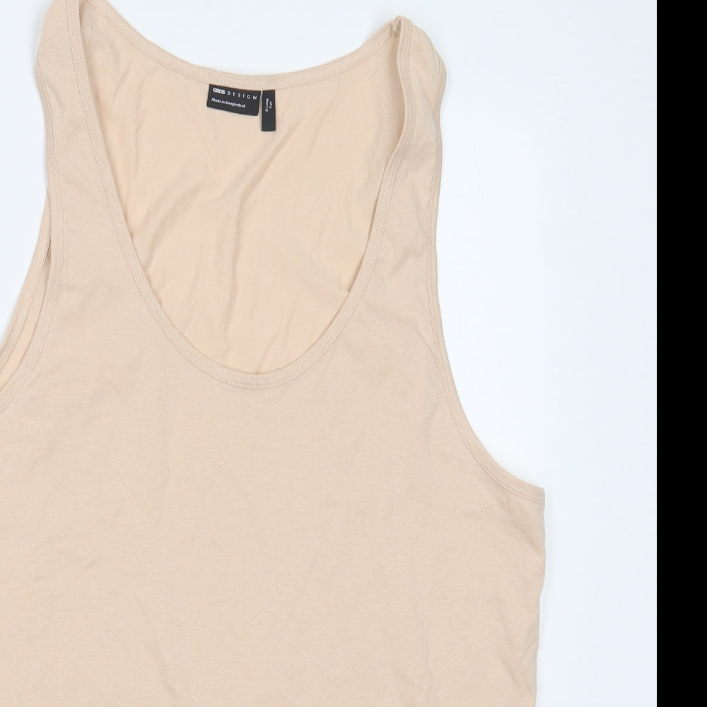 ASOS Mens Pink    T-Shirt Size S  - Long