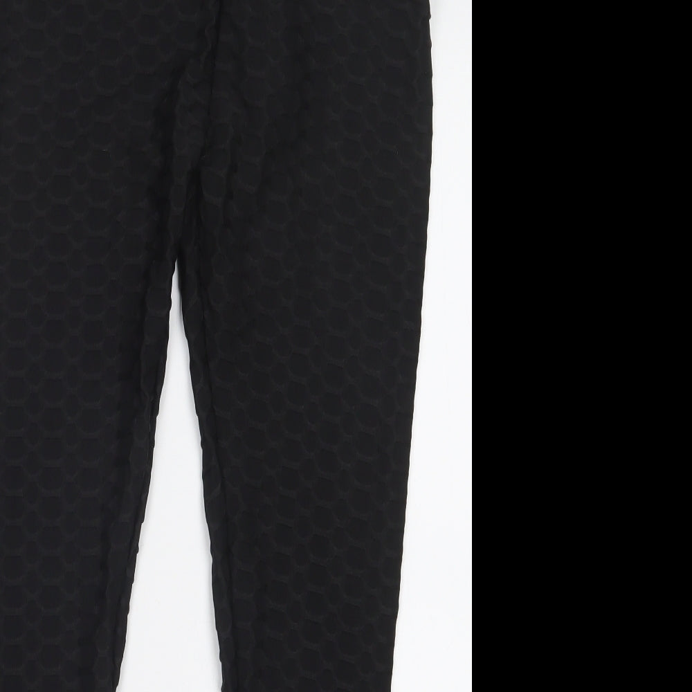 Preworn Womens Black   Trousers  Size M L24 in