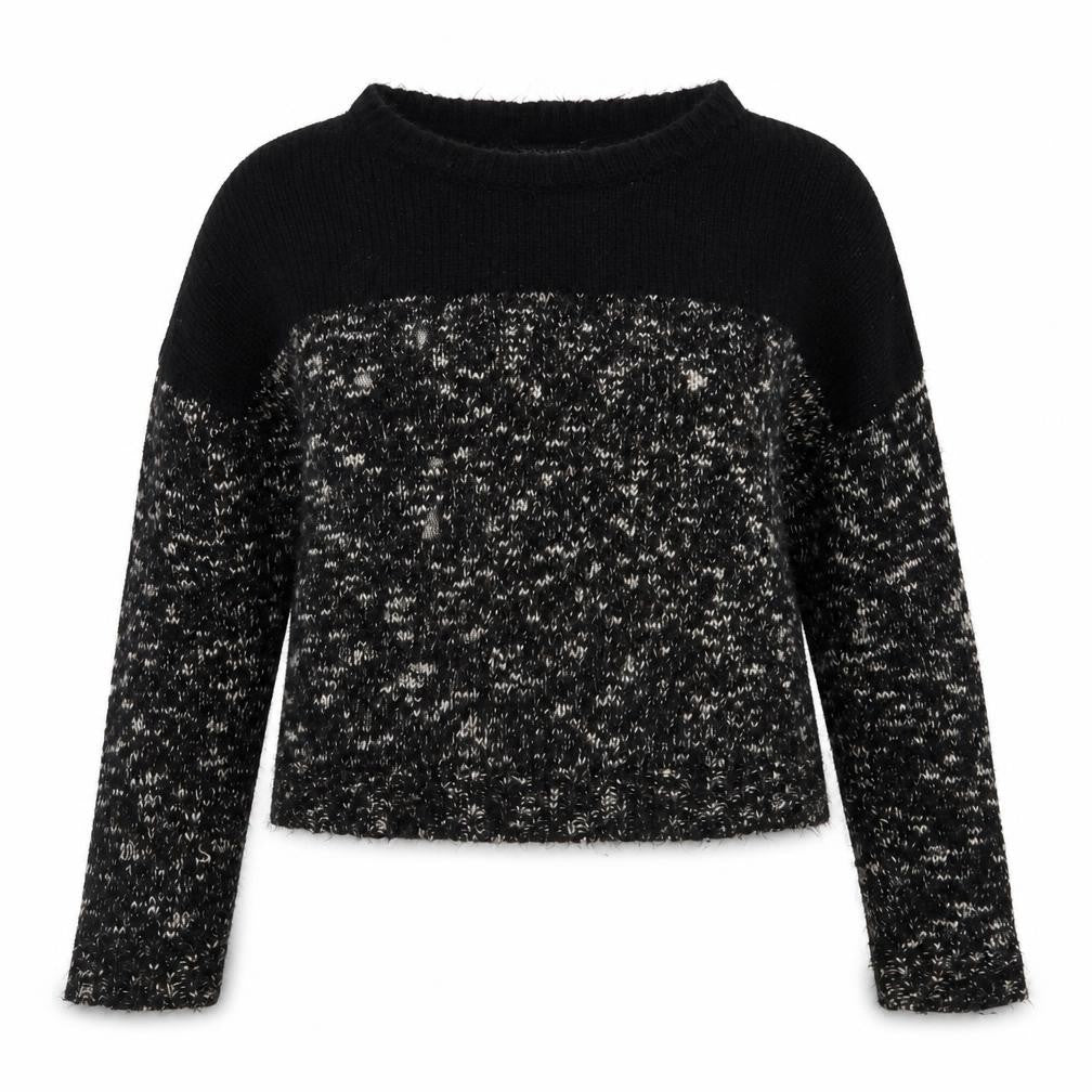 Dorothy Perkins Womens Black  Knit Pullover Jumper Size 16