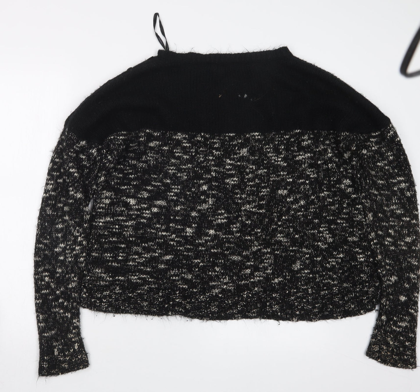 Dorothy Perkins Womens Black  Knit Pullover Jumper Size 16