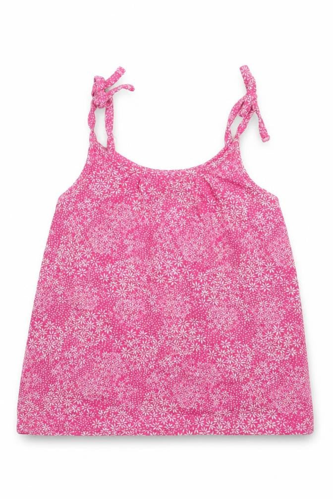 Matalan Girls Pink Geometric  Basic T-Shirt Size 4 Years
