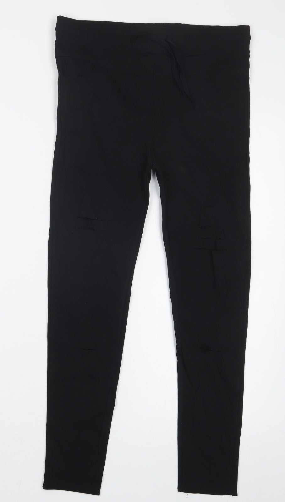Preworn Womens Black   Trousers  Size M L24.5 in
