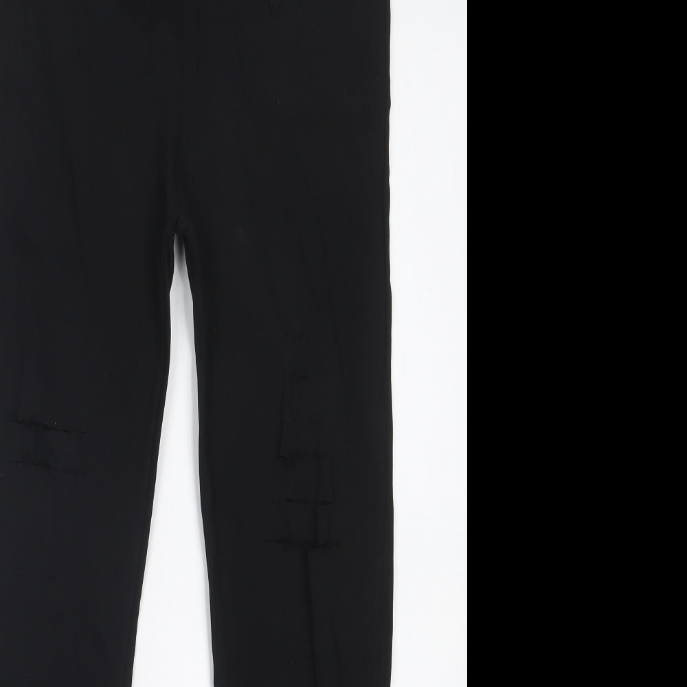 Preworn Womens Black   Trousers  Size M L24.5 in