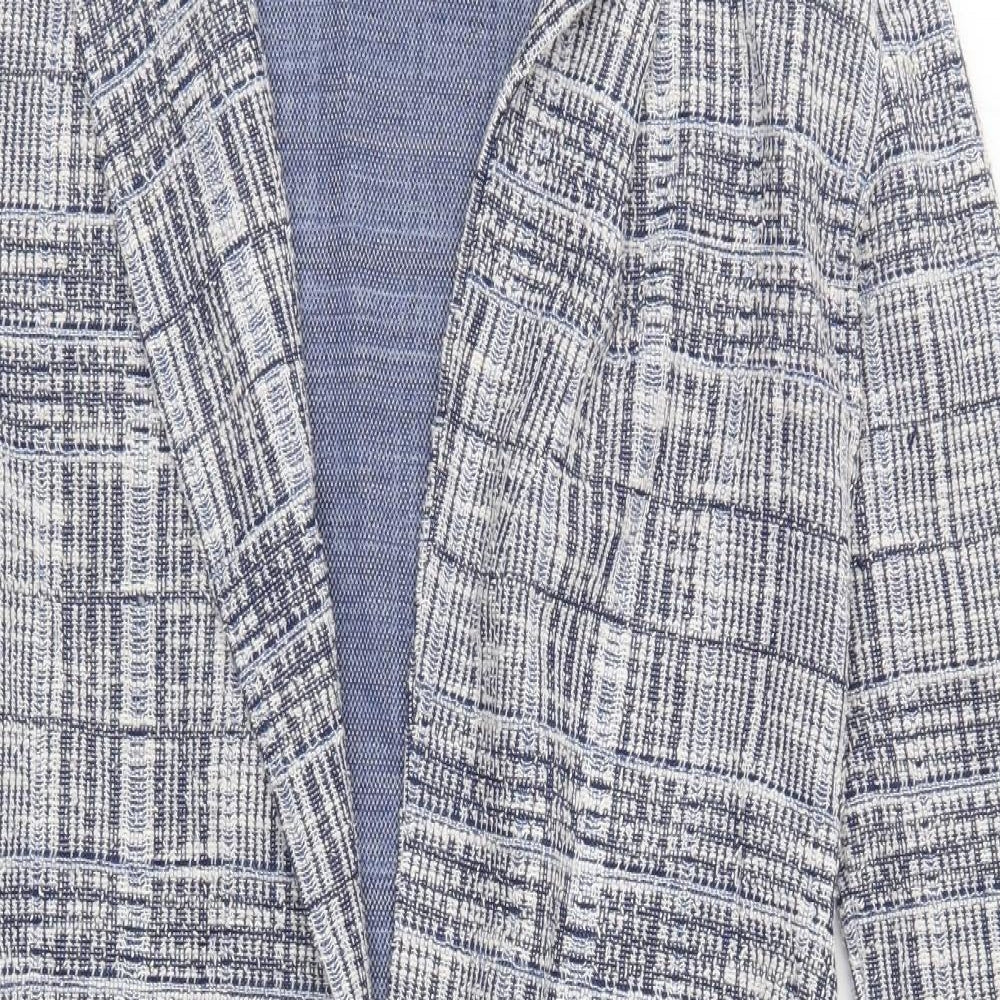 Marks and Spencer Womens Blue  Knit Cardigan Jumper Size 10