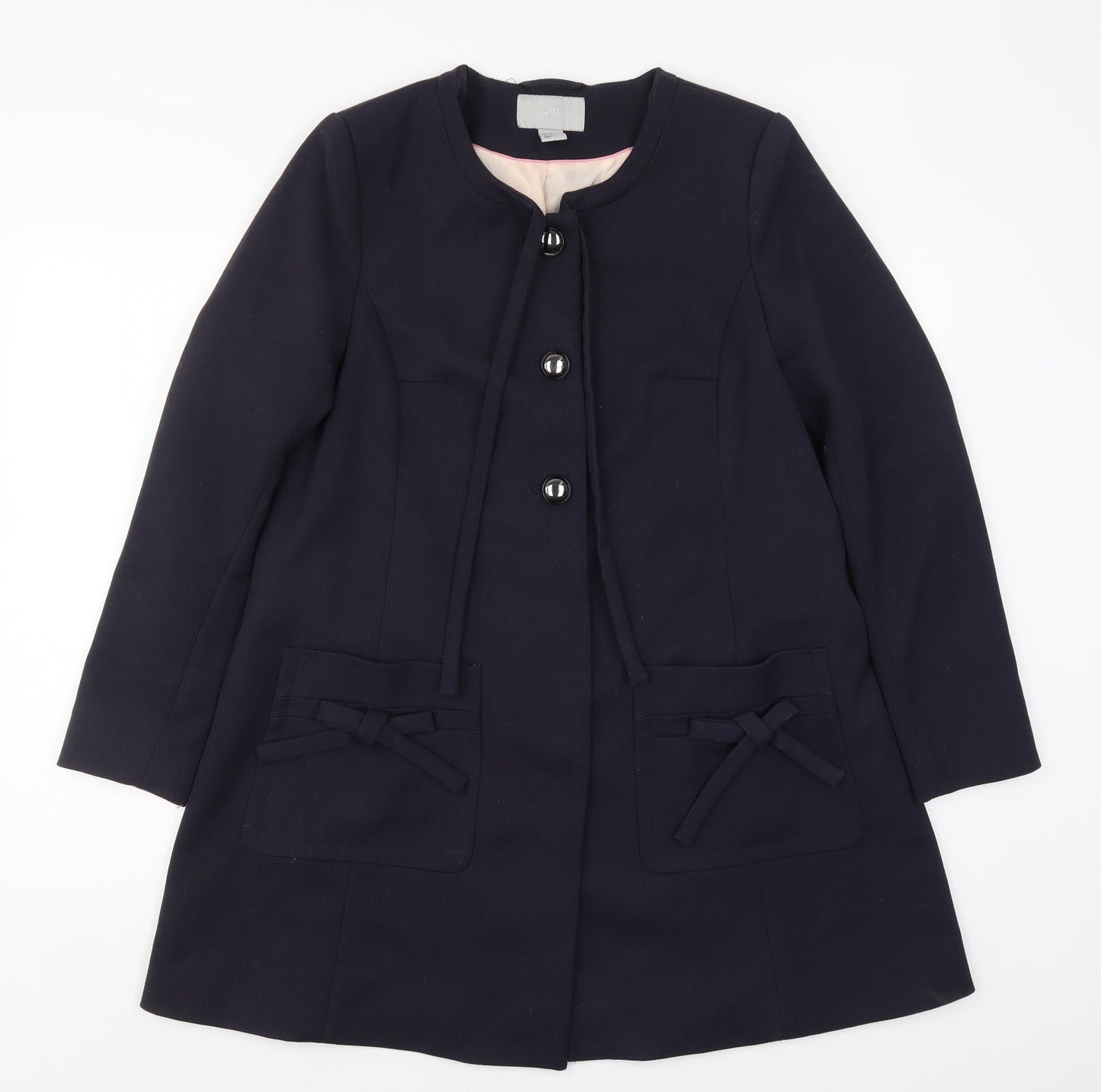 H&M Womens Blue   Jacket  Size 12