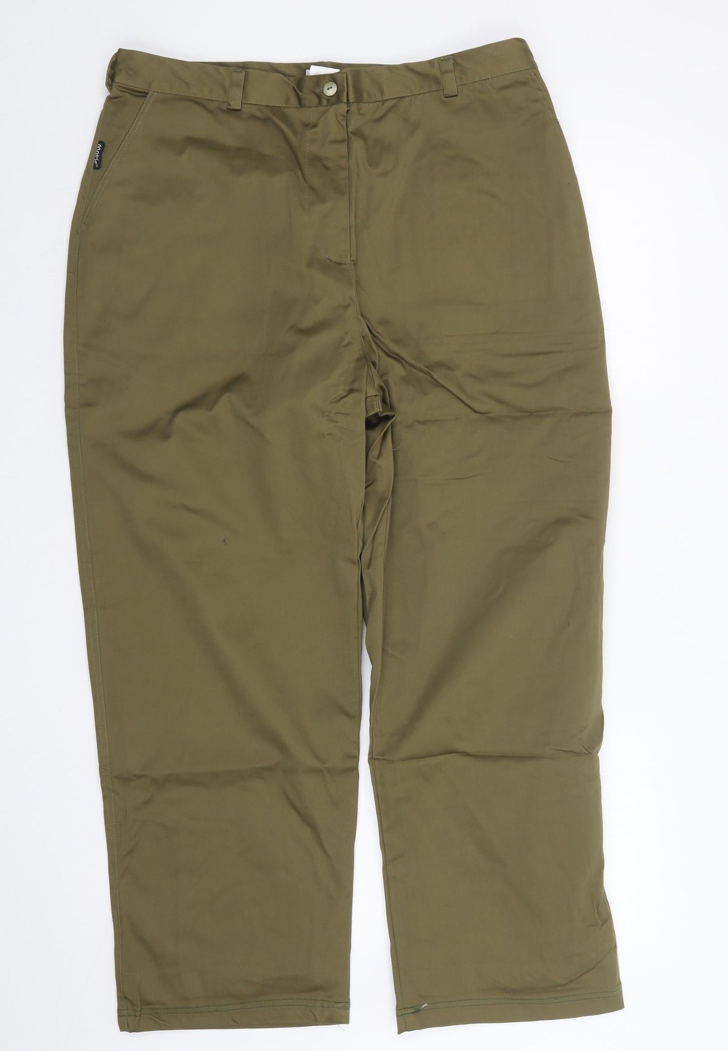 Moose  Womens Green   Trousers  Size 20 L26.5 in - Golf