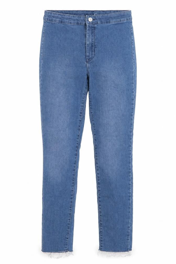 Divided by H&M Womens Blue  Denim Straight Jeans Size 12 L27 in