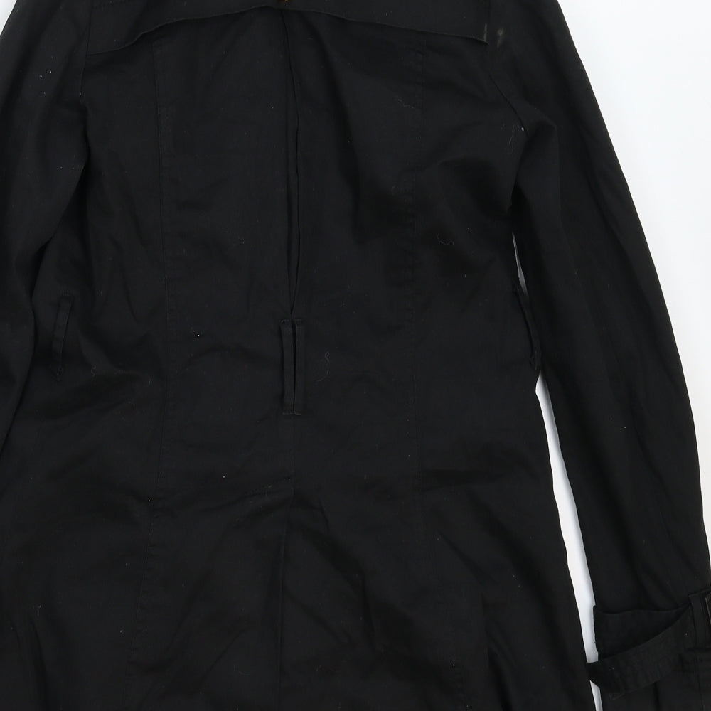 New Look Womens Black   Pea Coat Coat Size 8