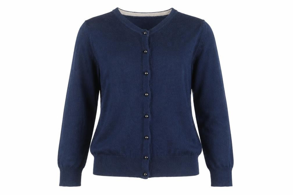 Marks and Spencer Womens Blue   Cape Jumper Size 8