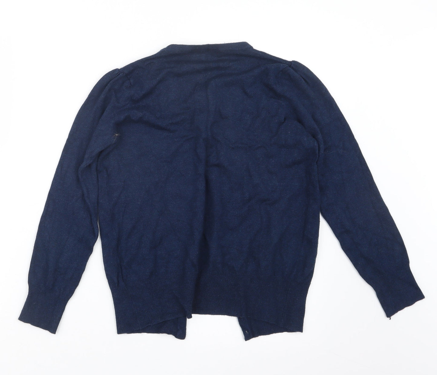 Marks and Spencer Womens Blue   Cape Jumper Size 8