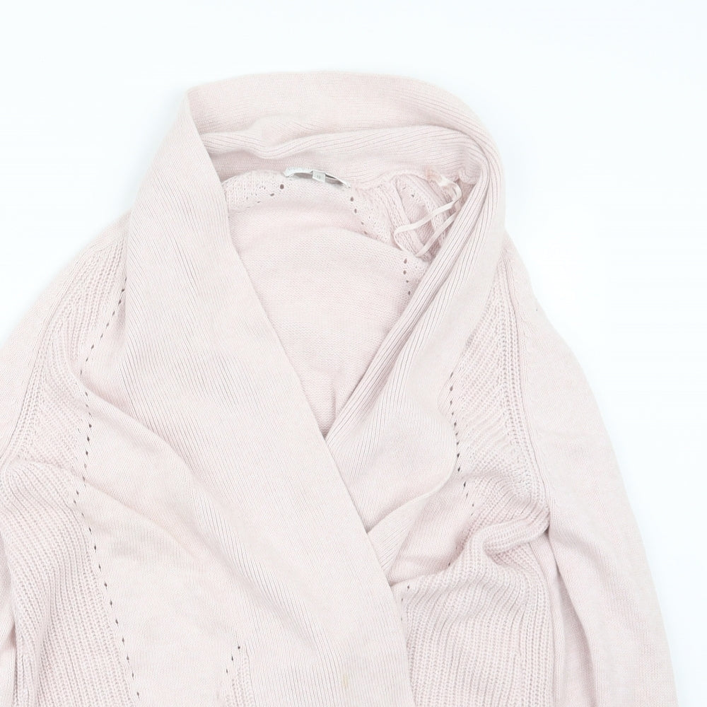 RJR.John Rocha Womens Pink  Knit Cardigan Jumper Size 10