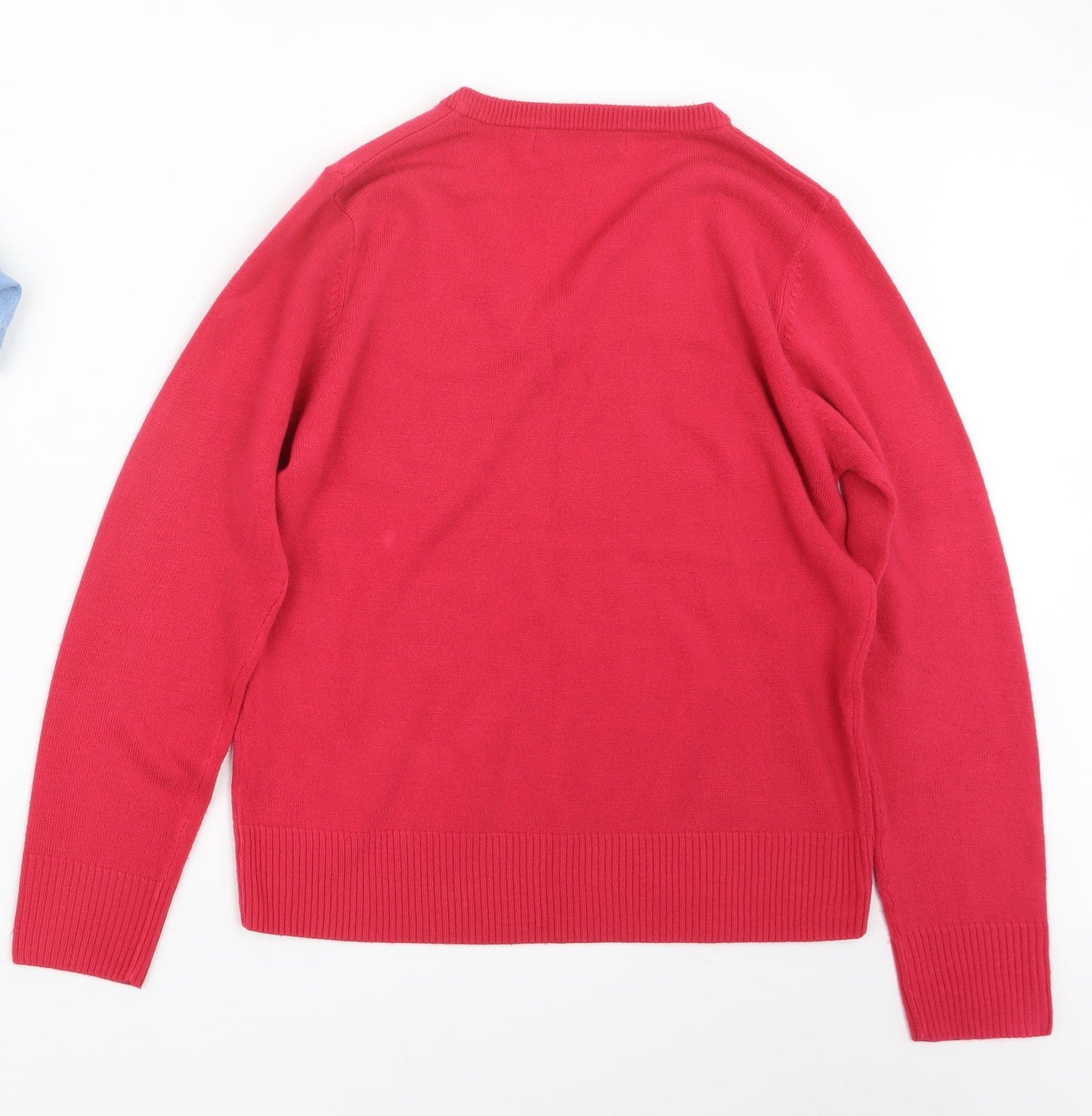 Pure & Natural Womens Pink  Knit Pullover Jumper Size 14