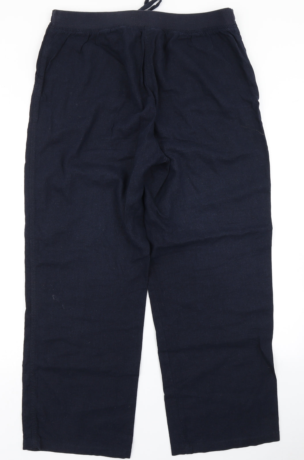 BM Collection Womens Blue   Cargo Trousers Size 16 L29 in