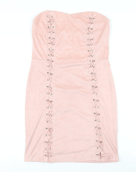 ICL Womens Pink   Bodycon  Size L