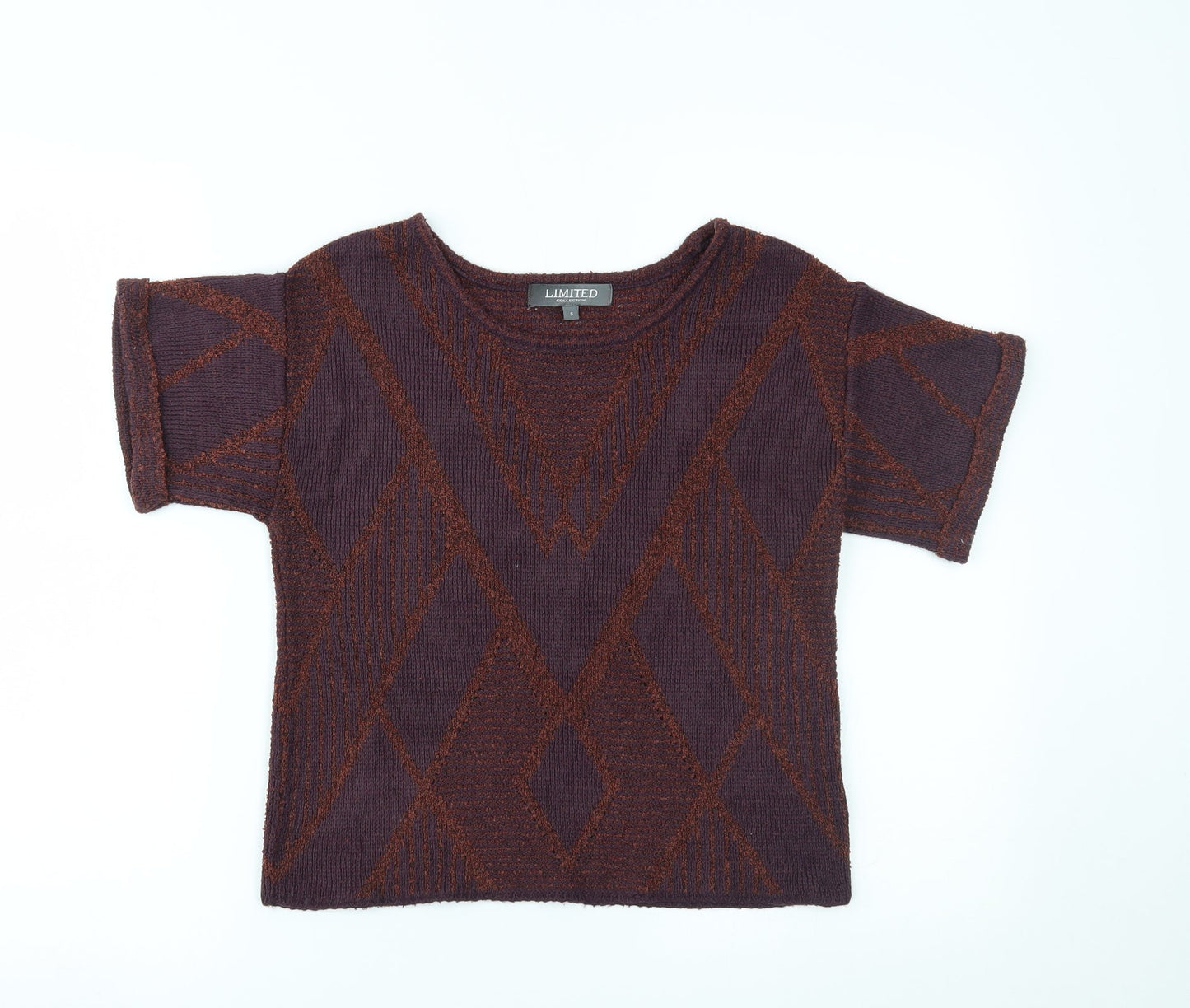 Limited collection Womens Purple   Basic T-Shirt Size L