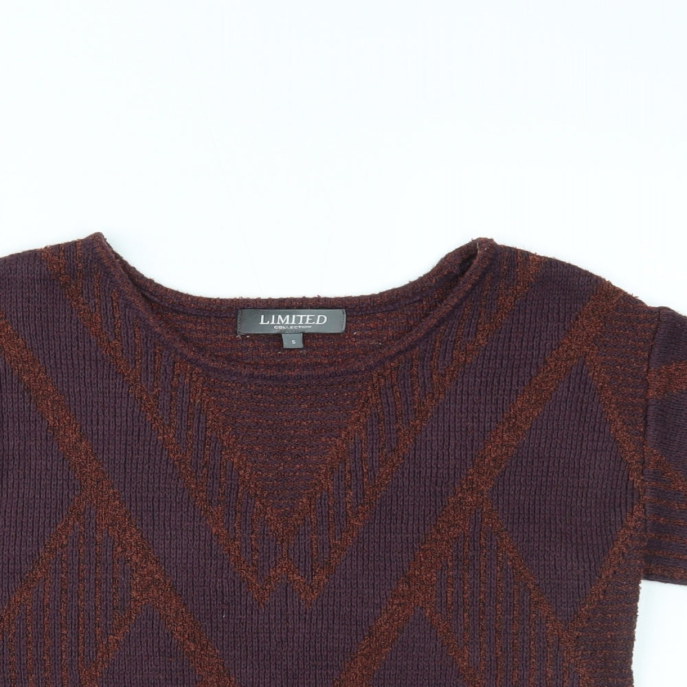 Limited collection Womens Purple   Basic T-Shirt Size L