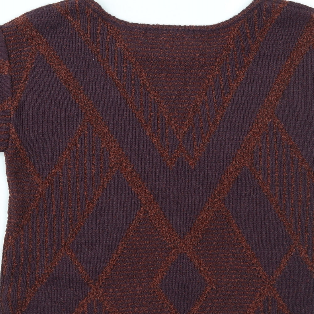Limited collection Womens Purple   Basic T-Shirt Size L