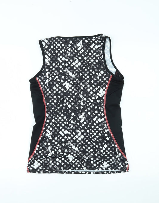 Marks and Spencer Womens Black Polka Dot  Basic Tank Size 12