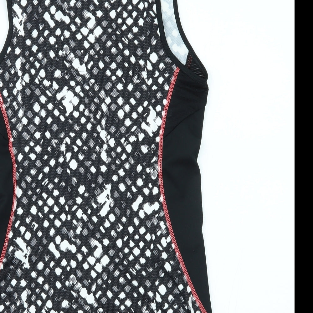 Marks and Spencer Womens Black Polka Dot  Basic Tank Size 12