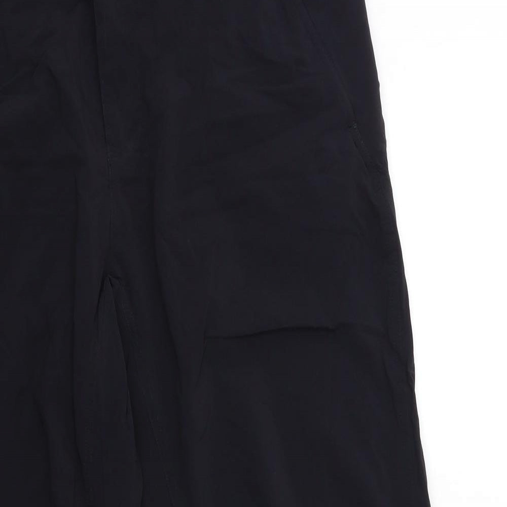 DOMYOS Womens Black   Cropped Trousers Size 34 in L24 in