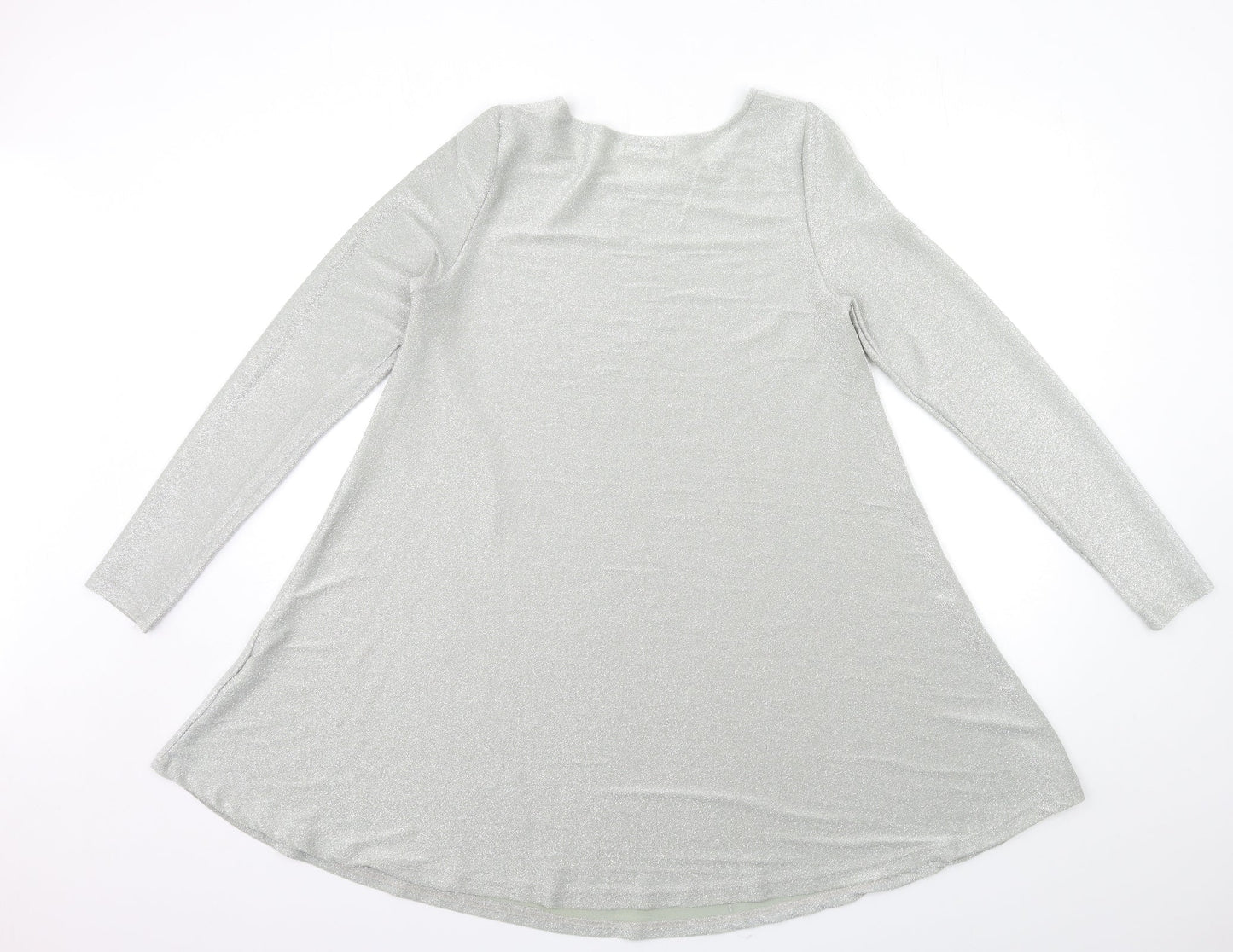 Glamorous Womens Silver   A-Line  Size S