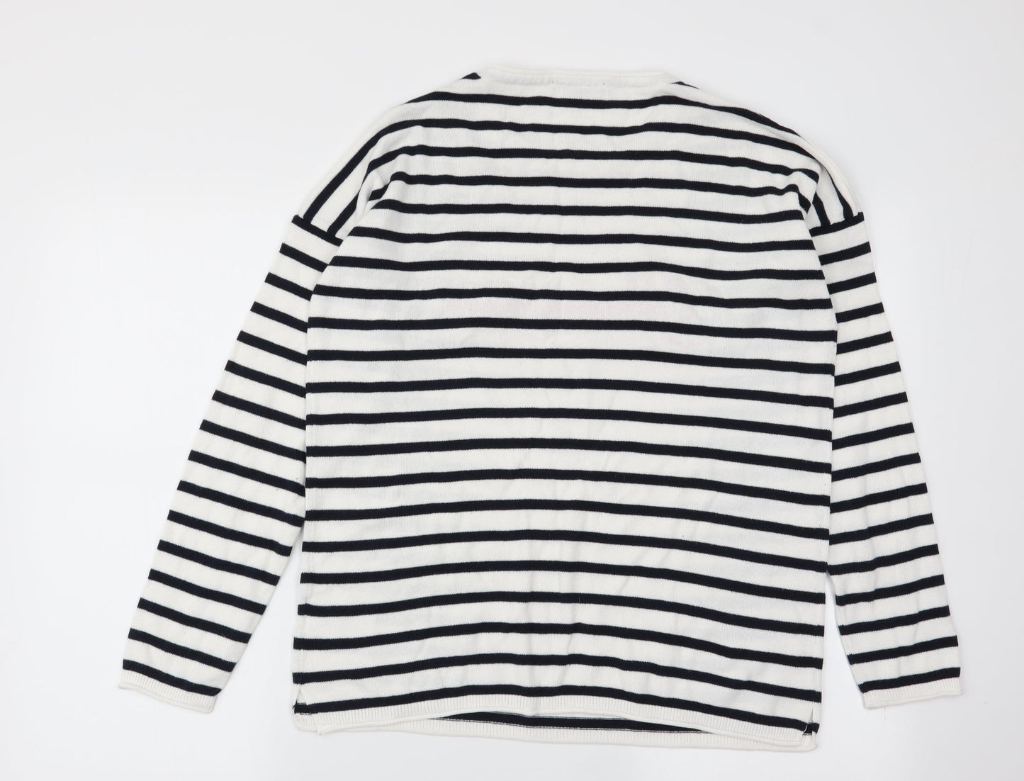 ESMARA Womens Multicoloured Striped  Pullover Jumper Size 12