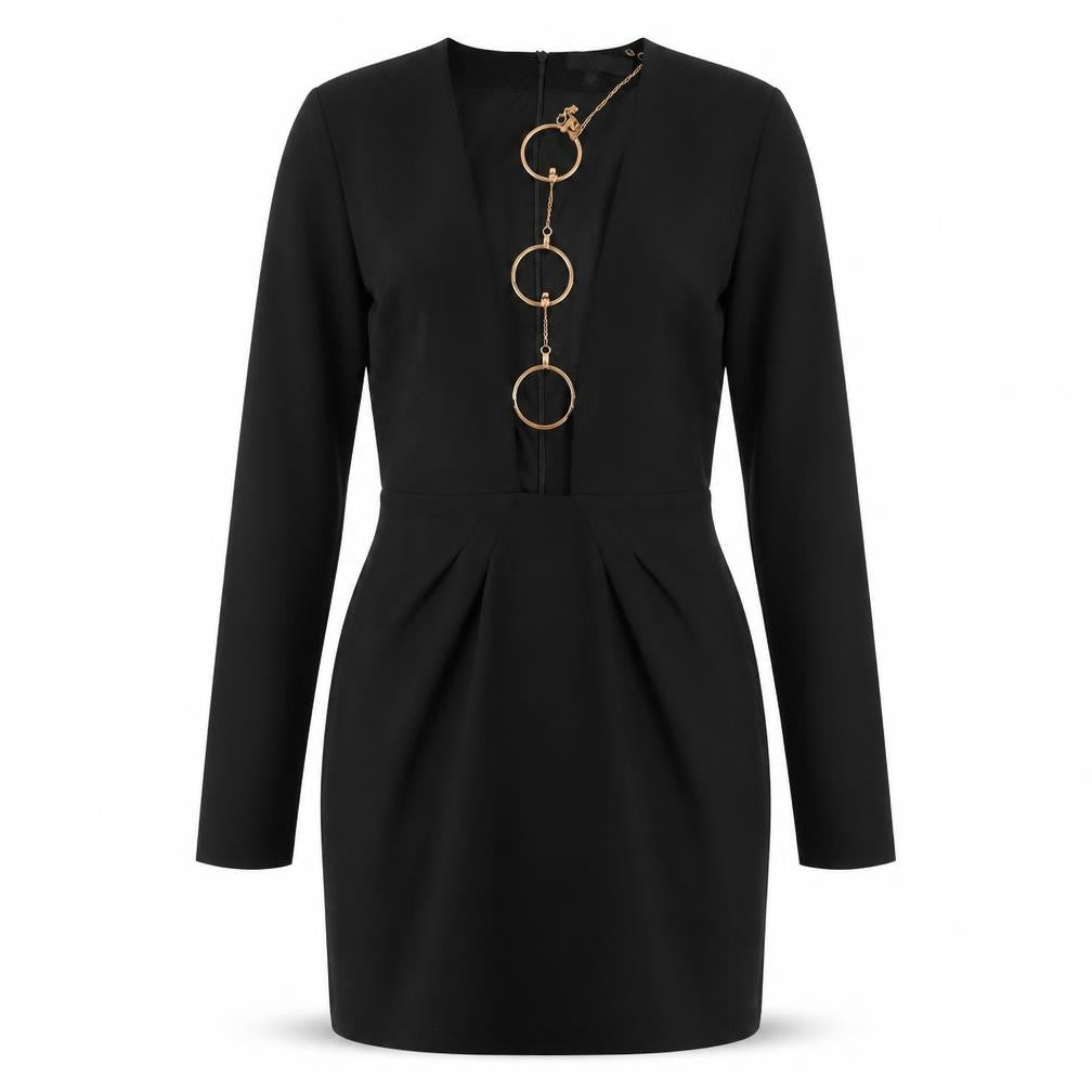Missguided Womens Black   Fit & Flare  Size 6