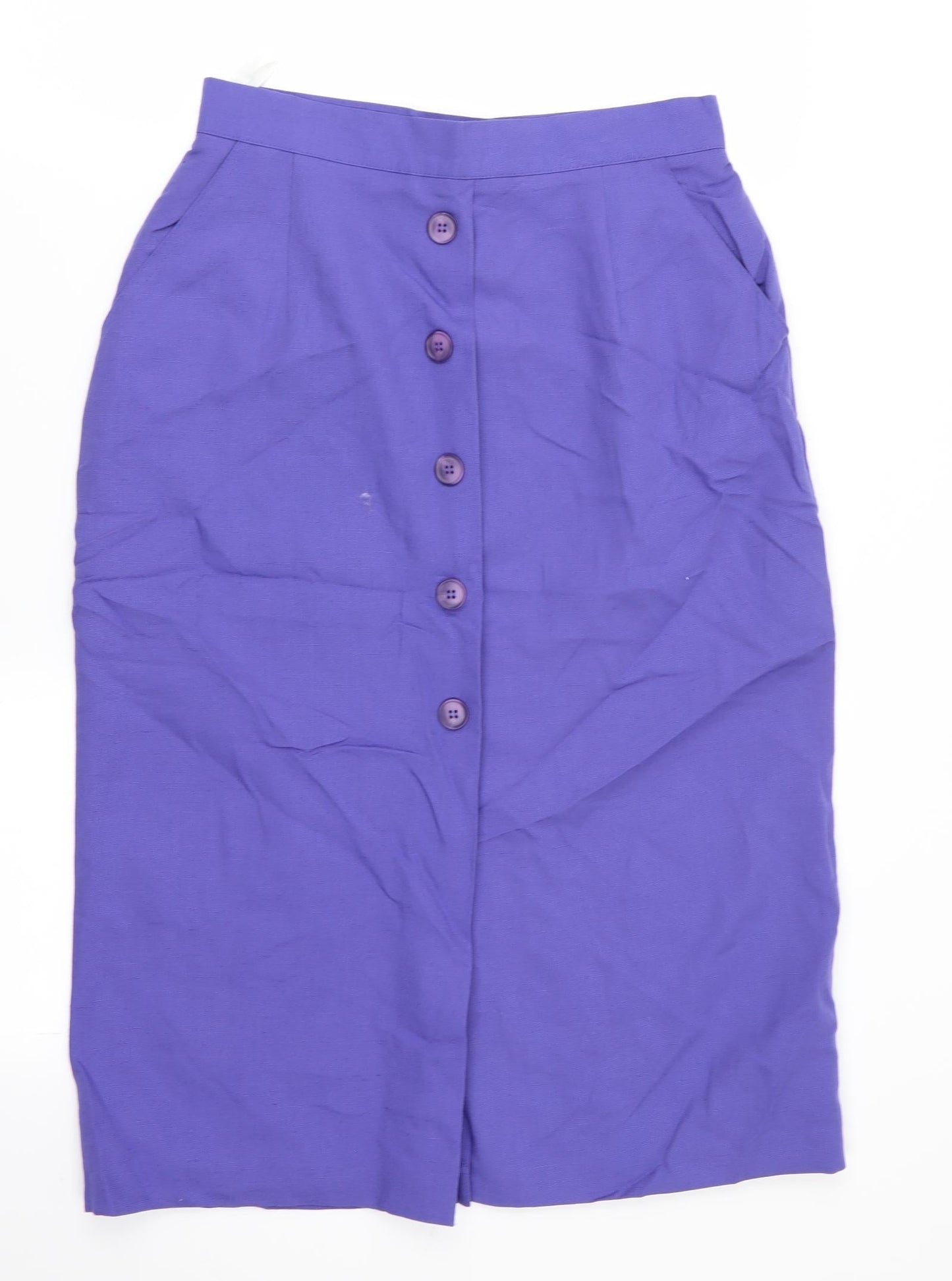 Richards Womens Purple   Flare Skirt Size 12